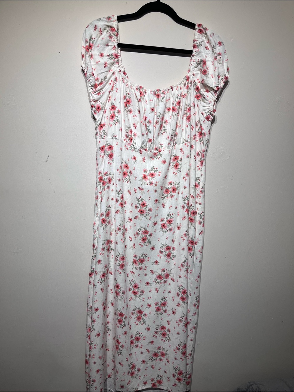 Divided Linen blend Maxi Dress - Picture 4 of 11